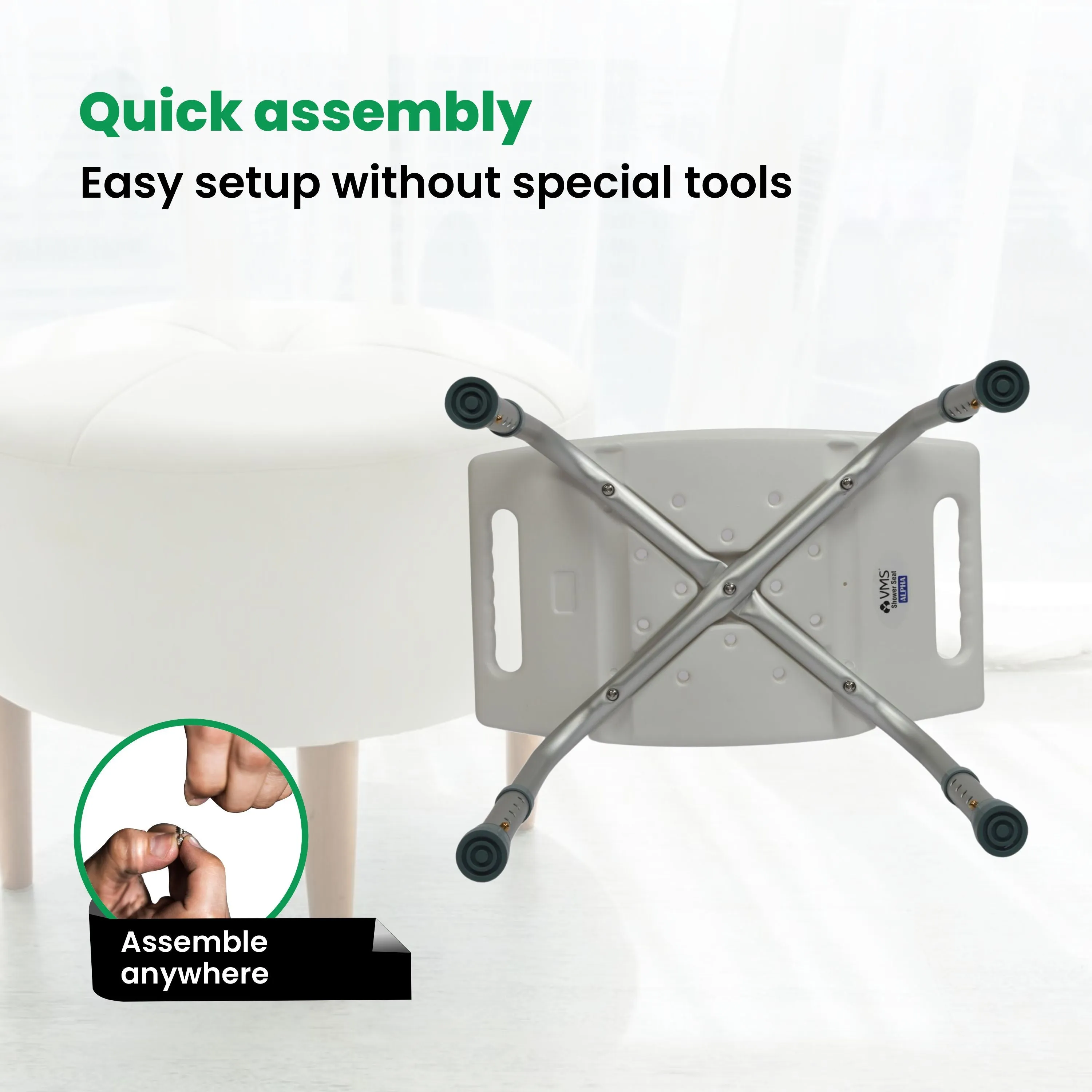 VMS Careline Shower Seat ALPHA