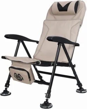 Walbest Hunting Chair with Storage Bag, Foldable Fishing Chair for Adults, Outdoor Folding Chair, Fishing Hunting Chair Seat with Oxford Cloth, Adjustable Height