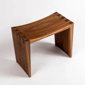 Walnut Dovetail Stool