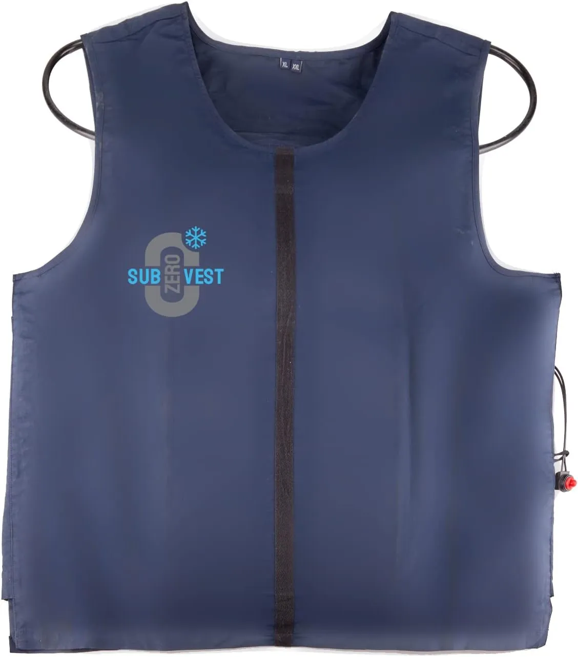 Water Circulating Cooling Vest by SubZero, Battery Powered Ice Cooling Keeps Cold 2-5hrs