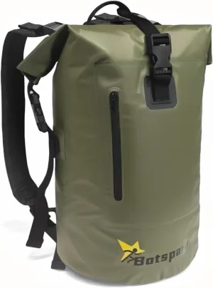 Waterproof Dry Bag Backpack - Lightweight Hiking Pack with Zippered Pocket for Camping, Kayaking, Travel, Hiking, Fishing, Outdoor Enthusiasts（35L）