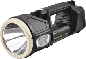 Waterproof Spot Lights Handheld Large Searchlight, Outdoor Searchlight, Super Bright Solar Spotlight Flashlight, Rechargeable Solar Tactical Flashlight(Medium)