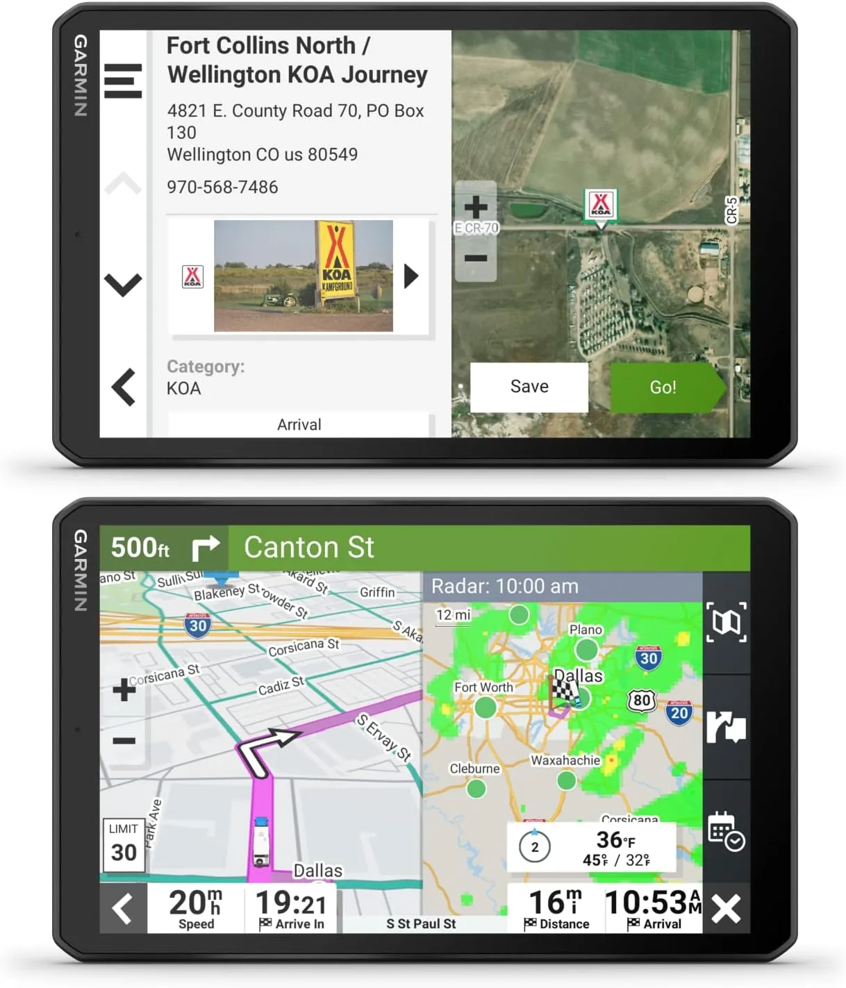 Wearable4U - Garmin RV 895 GPS Navigator, Large, Easy-to-Read 8, Custom RV Routing, High-Resolution Birdseye Satellite Imagery with Power Pack Bundle