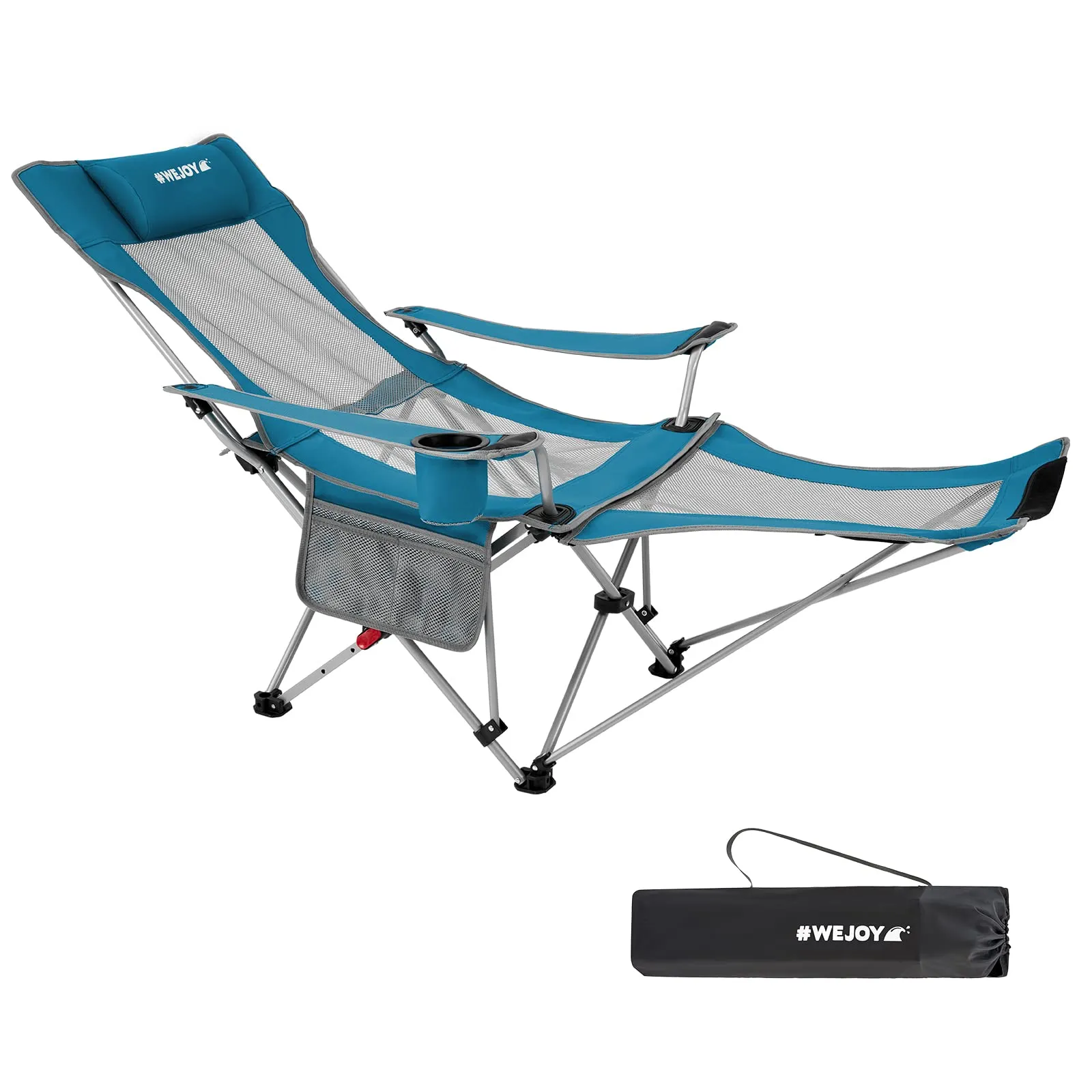 WEJOY Folding Recliner CHA Lounge Chair Set of 2