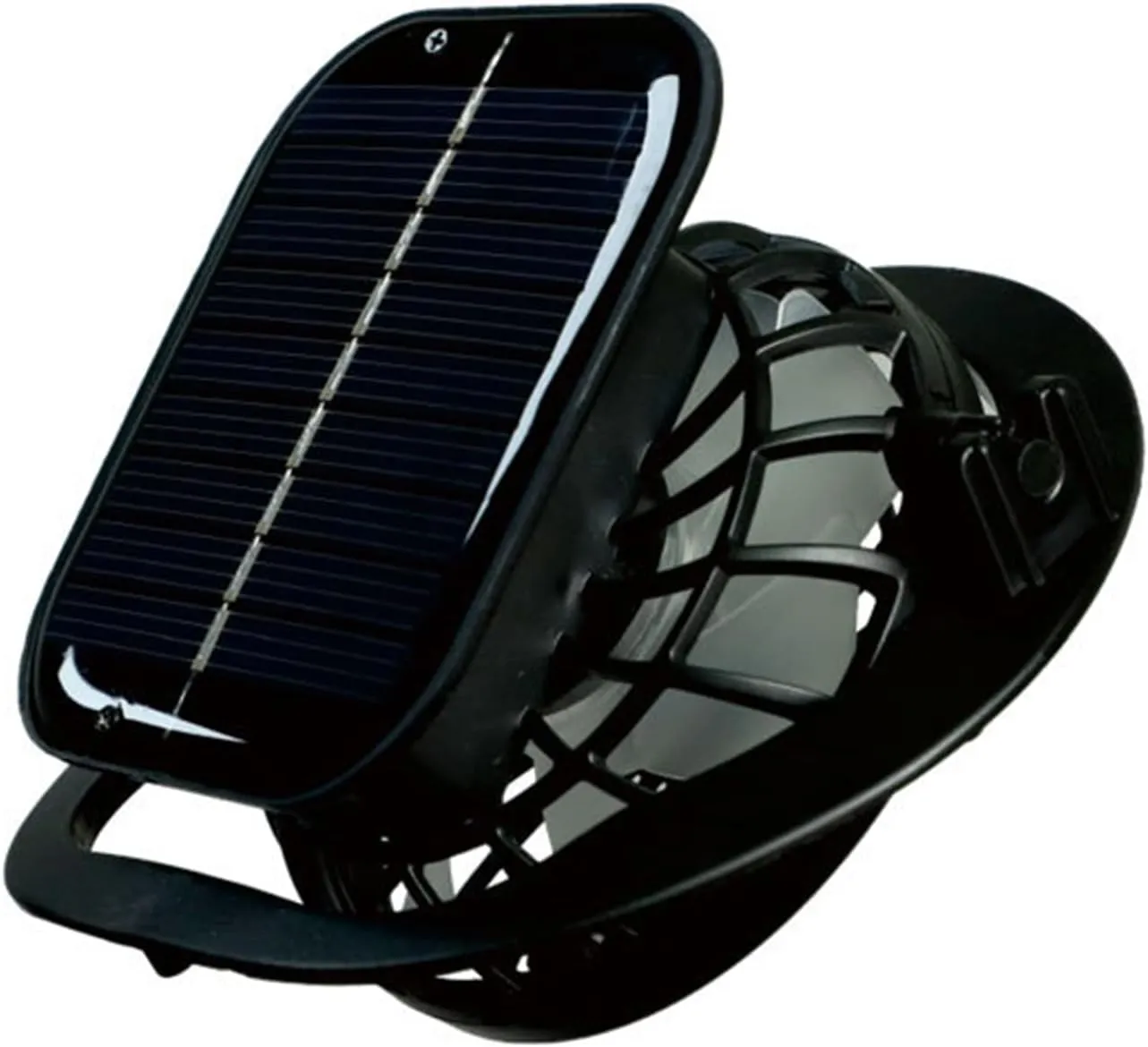 Wide Brim Solar Fan Hat Outdoor Sun Hat with 2 Solar Power Fans for Men Fishing Hats Sombrero Solar & USB Charging Fan