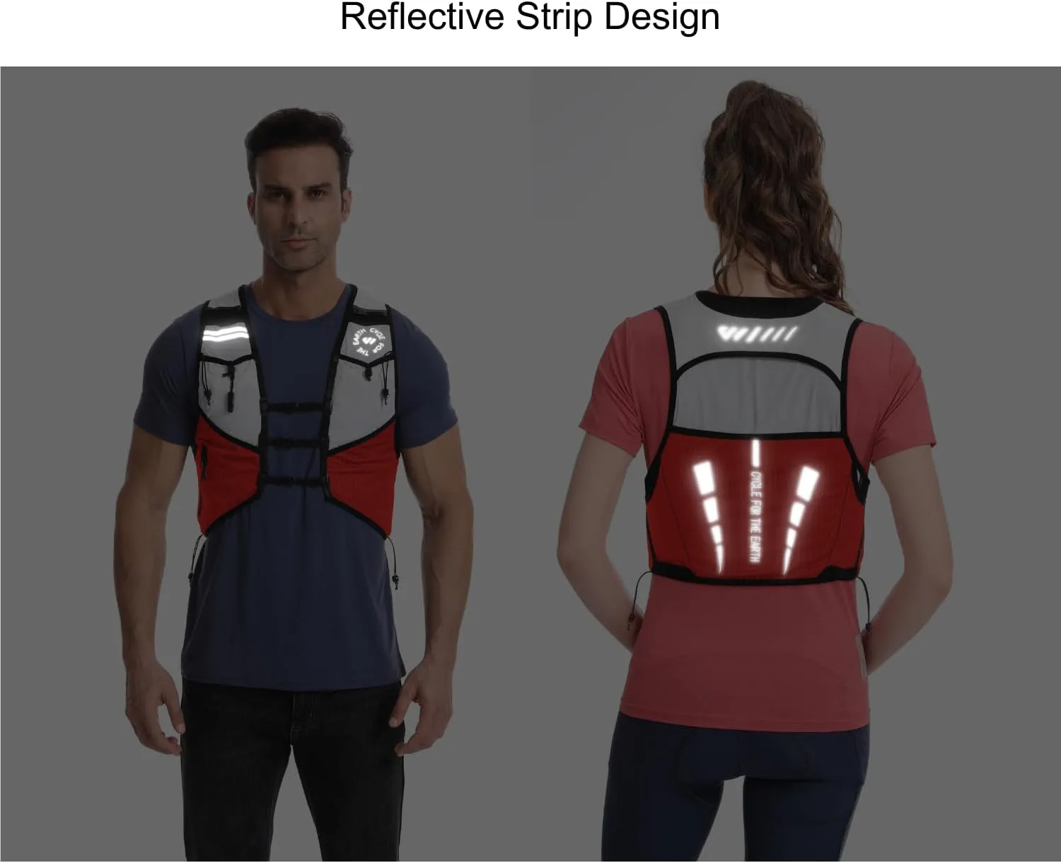 Wulibike Running Hydration Vest for Women Men,Water Backpack Lightweight Quick-Drying with Pockets for Trail Hiking Biking