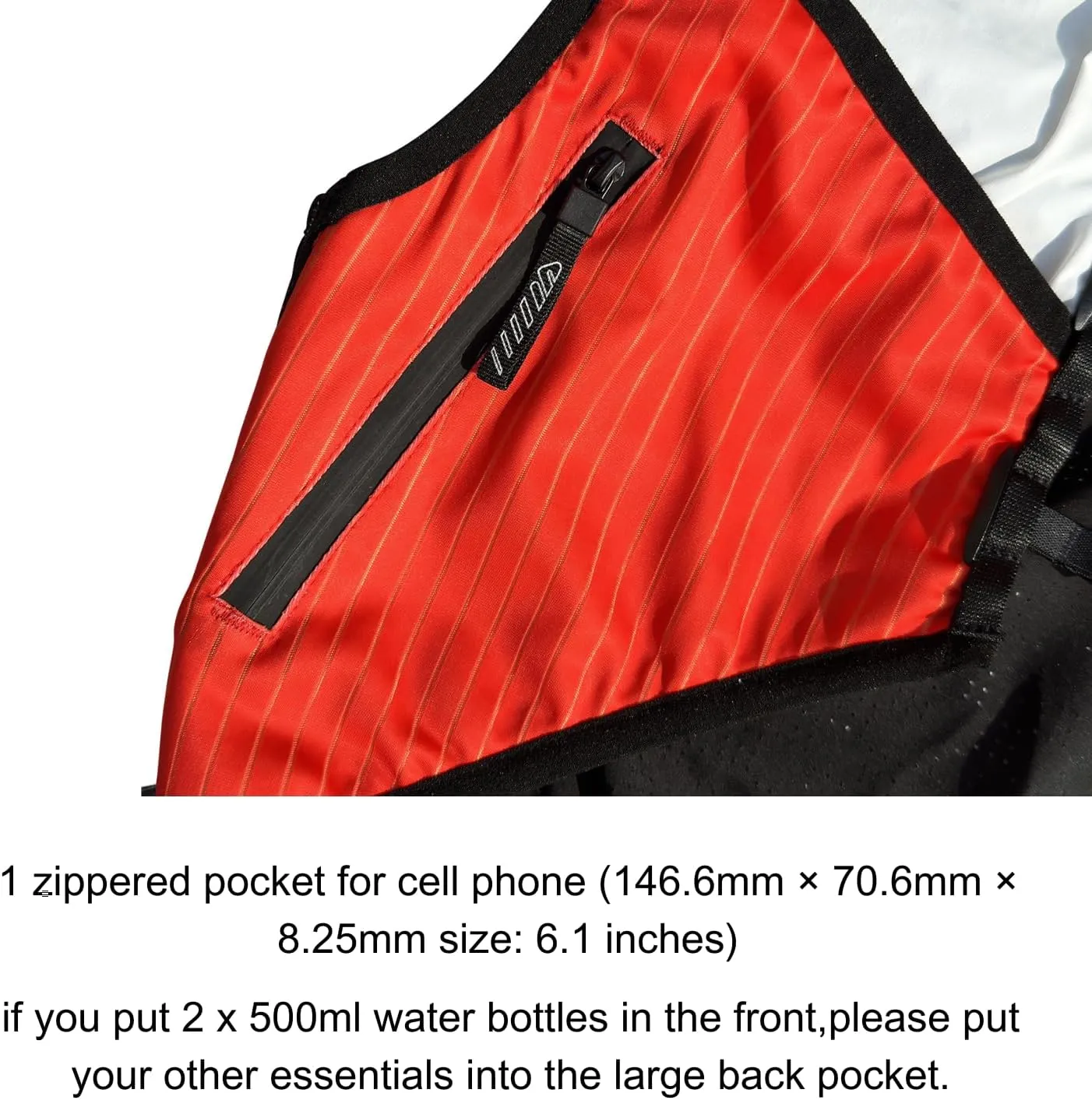 Wulibike Running Hydration Vest for Women Men,Water Backpack Lightweight Quick-Drying with Pockets for Trail Hiking Biking
