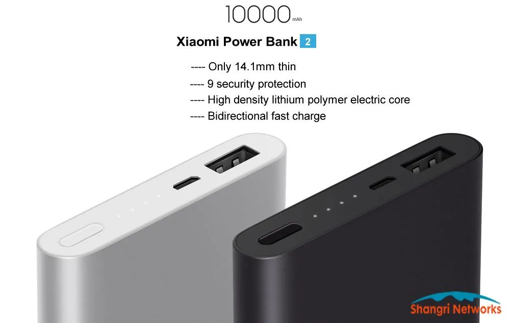 Xiaomi 10000mAh Power Bank