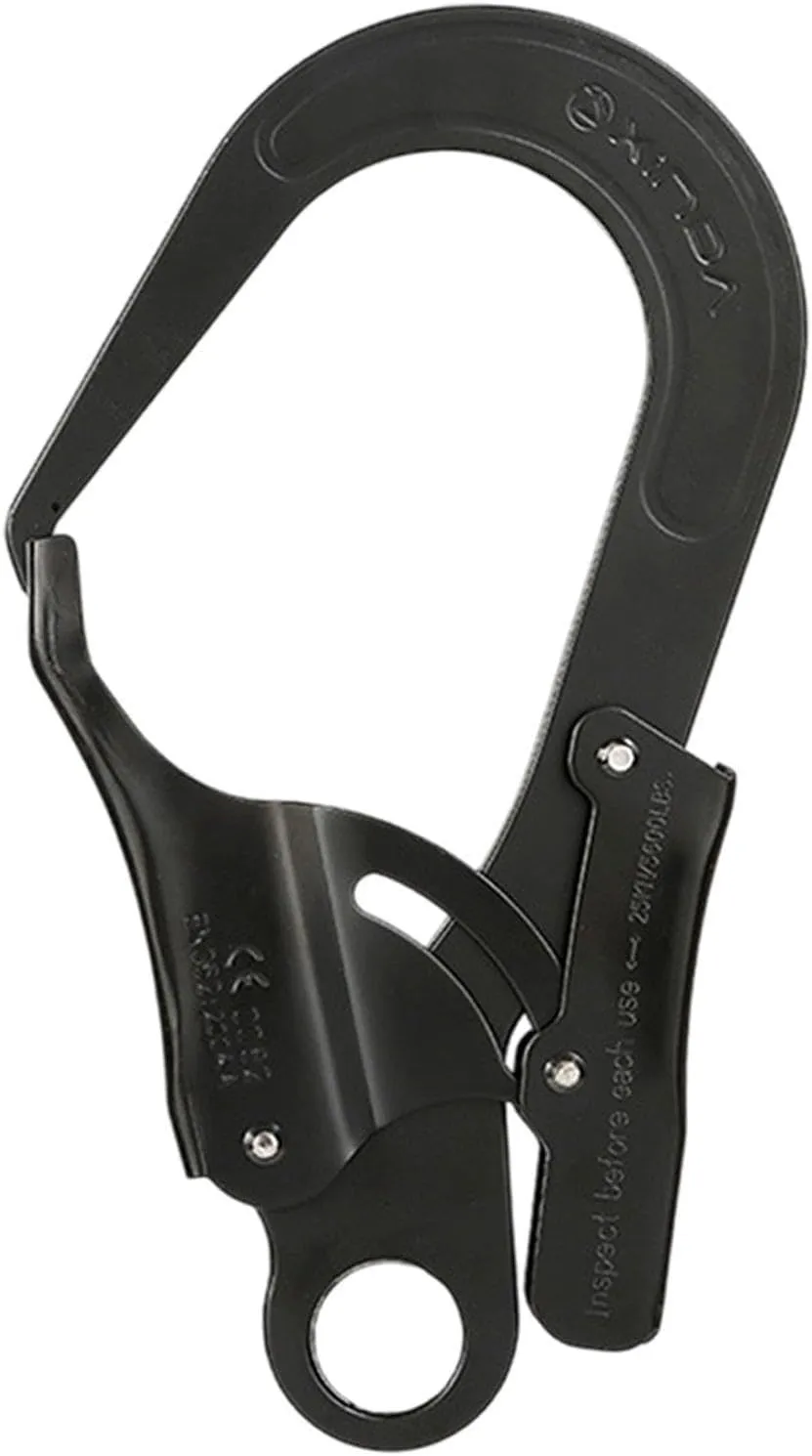 YIJU Locking Snap Hook Auto Locking Carabiner Hardware Metal Spring Snap Hook Clip for Rock Climbing Rappelling Outdoor Camping