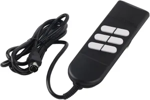 Ymiko 5 pin Wired Bed Remote Control Replacement Celebrity Chair Controller Home Appliance Components invacare okin Power Recliner handsets with 6 Functions