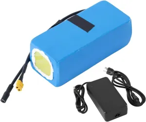 Yose Power 48V/ 36V Lithium Battery Ebike Battery 13Ah/ 10.4Ah for Electric Bicycle Mountain Bike Replace for Silver Fish e Bike Battery Pack