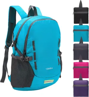 YZAOLL Ultra Lightweight Packable Backpack 20L Foldable Backpack Water Resistant Daypack for Women Men Travel Hiking Backpack