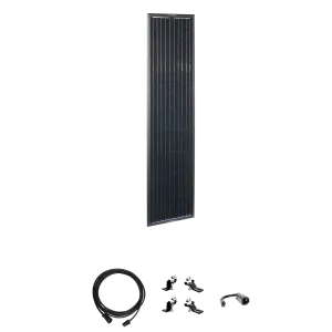 ZAMP SOLAR | Airstream Obsidian Series 90 Watt Long Solar Panel Expansion Kit (ZSK1010)