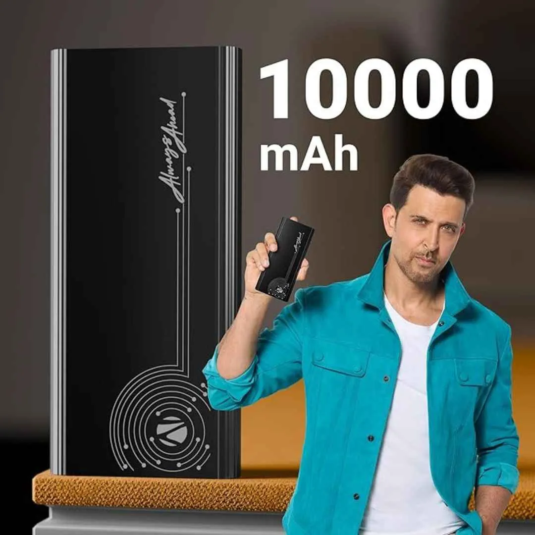 ZEBRONICS EnergiPod 10MR1 10000 mAh Power Bank