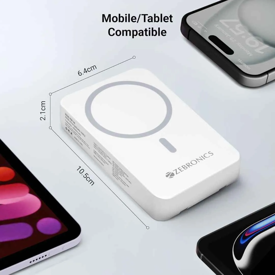 ZEBRONICS EnergiSafe 10R2 Wireless Power Bank