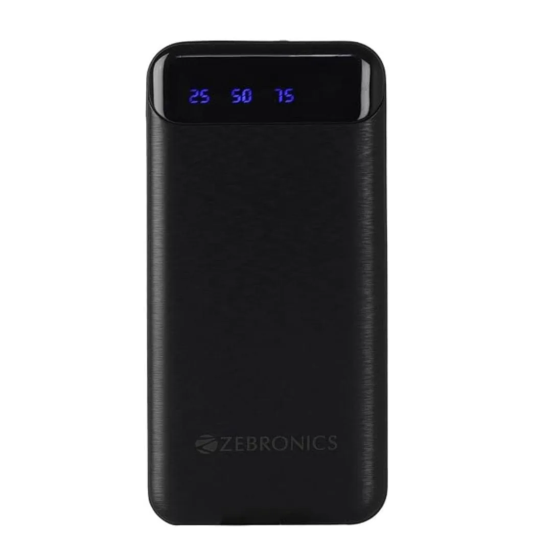 ZEBRONICS MB10000S4 Power Bank (Black)