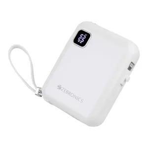 ZEBRONICS MW64 10000 mAh Compact Power Bank