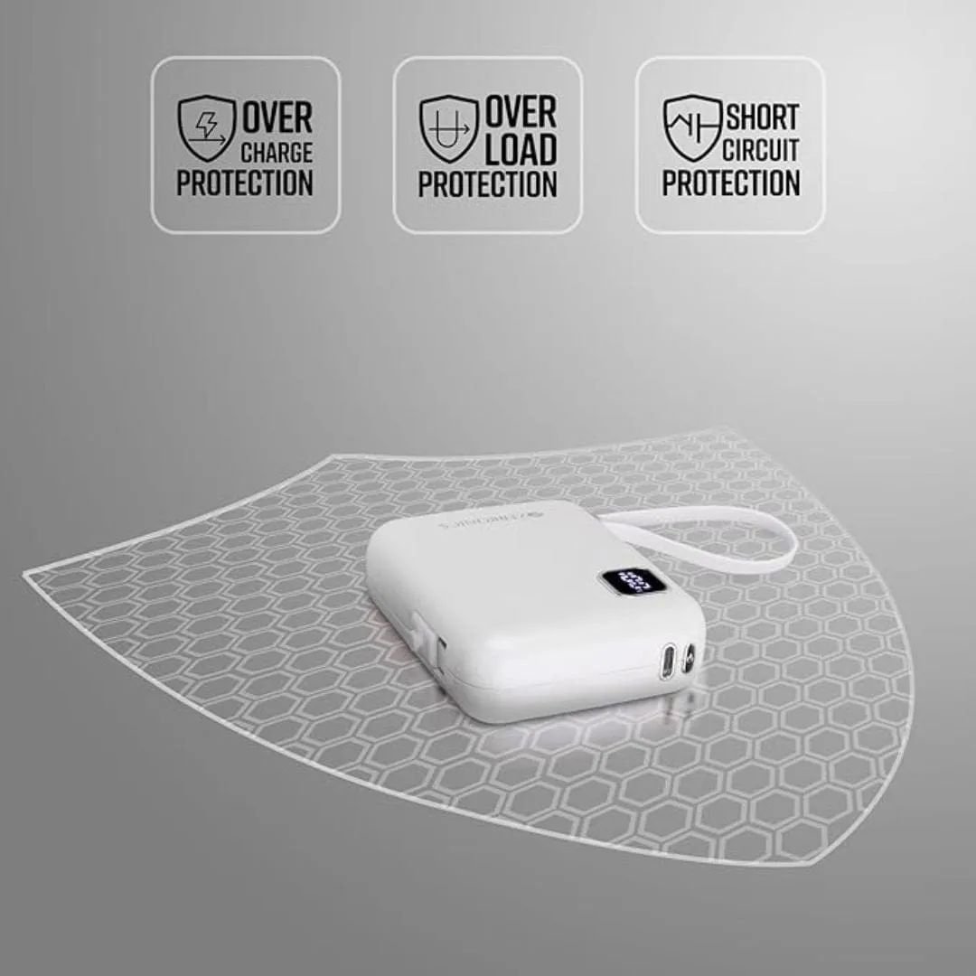 ZEBRONICS MW64 10000 mAh Compact Power Bank