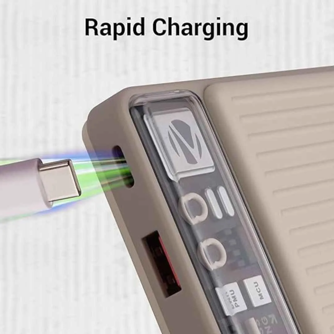 ZEBRONICS MW65 10000 mAh Wireless Power Bank