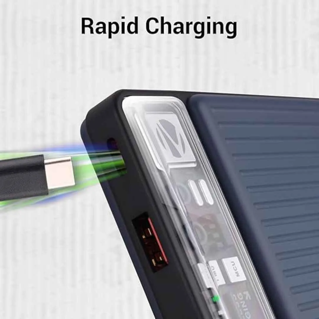 ZEBRONICS MW65 10000 mAh Wireless Power Bank