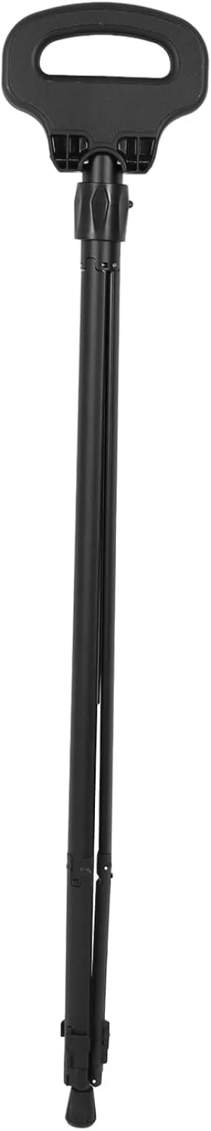 ZJchao Adjustable Walking Cane with Foldable Chair Lightweight 150kg Load Capacity
