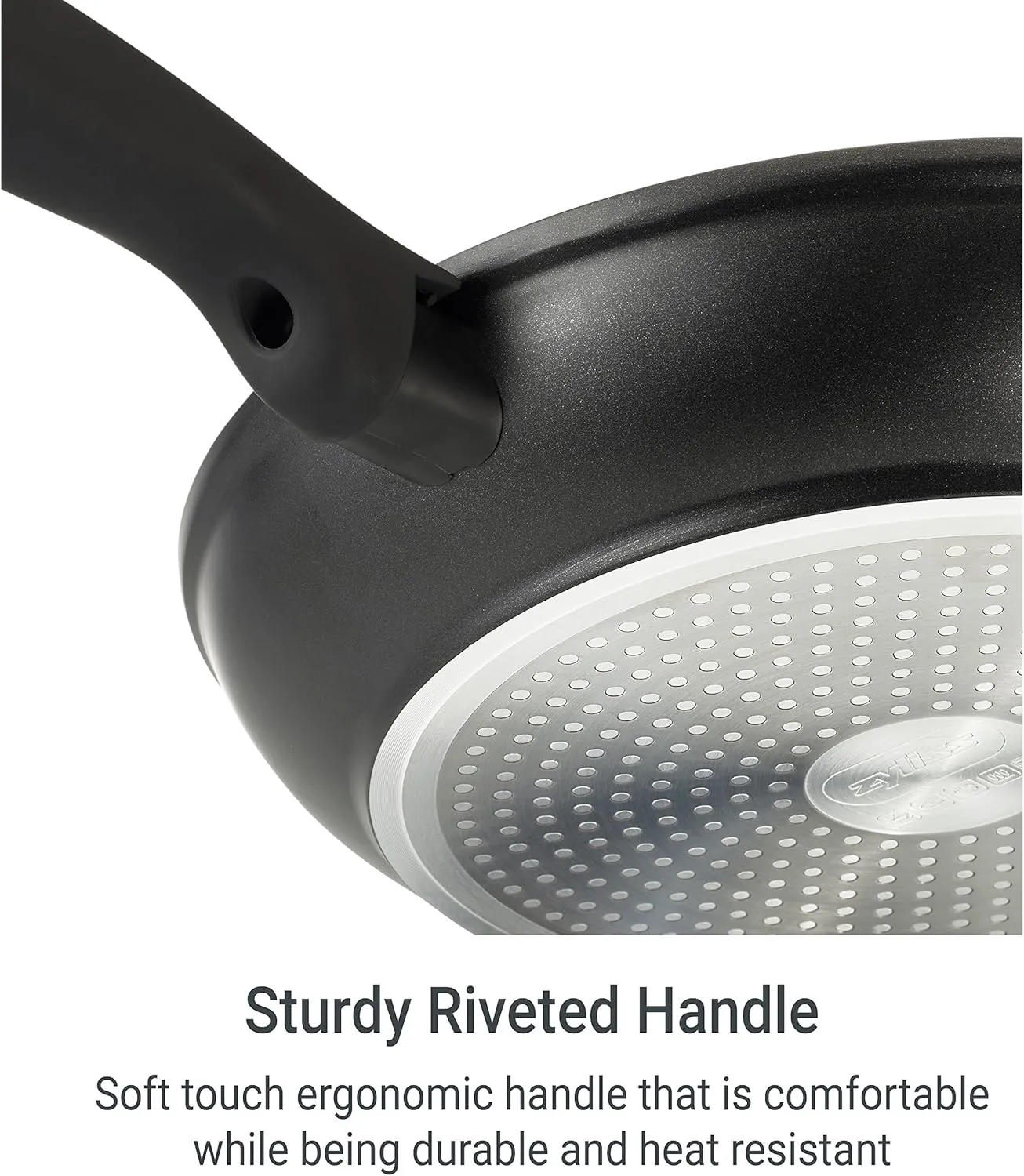 Zyliss Ultimate Nonstick Fry Pan - Ceramic Frying Pan - Non-Stick & Induction Frying Pan - Dishwasher and Metal Utensil Safe Cooking Pan - 8 inches